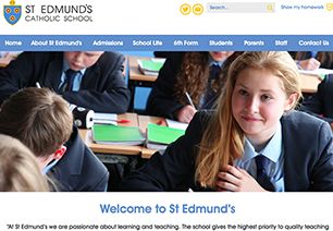 St Edmund's Catholic School Website